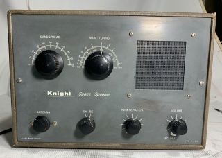 Knight Space Spanner - Vintage 2 - Band Shortwave Receiver - Allied Radio -