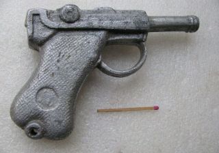 Russian Toy Gun Aluminum Vintage Soviet Ussr