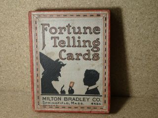 Milton Bradley Fortune Telling Card Game Complete Artwork By Hylton Cock