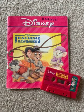 The Rescuers Down Under - Disney Audio Entertainment - Book & Audio Cassette