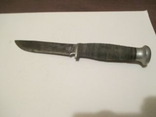 Vintage Case 7 3/8 " Long Knife 3 7/8 " Blade