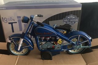 Harley - Davidson Tin Toy 50s Motorcycle