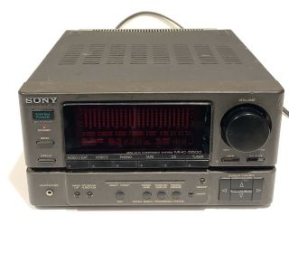 Vintage Sony Mini Hi - Fi Component System Mhc - 5500 Amplifier Tah - 500