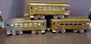 Lionel Standard Gauge Vintage York Central Passenger Cars: 35,  35 & 36 [3]