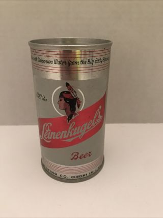 Leinenkugel’s Beer 12 Oz Steel Flat Top Beer Can Bank