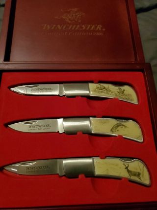 Winchester Limited Edition 2006 3 Knife Set