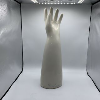 Vtg 10 Left Hand Glove Porcelain Mold By General Porcelain Trenton Nj 22” Tall