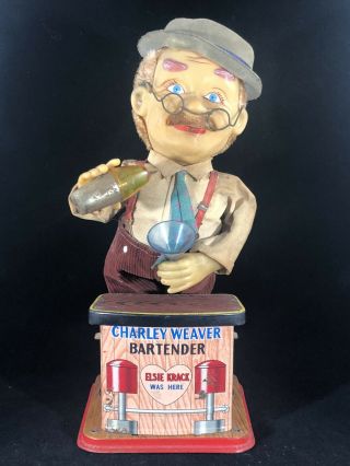 Rosko | Vintage Charley Weaver Bartender | 1962 | Vintage Toy