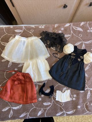 Complete Antique Doll Outfit For 10 To 12 Inch Antique Doll Wow