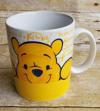 Disney Store Winnie The Pooh And Piglet Large Coffee Mug Collectable Mug