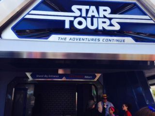 Official 3d Star Wars Tours Ride Disneyland Glasses " Cast Members” (last One)