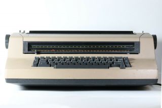 Red Ibm Correcting Selectric 3 Electric Typewriter Iii Vintage