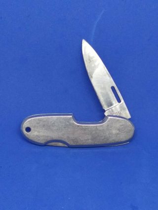 Vintage Sog Seki Japan Pocket Knife Stainless Steel