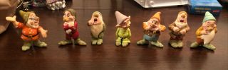 Disney Snow White Seven 7 Dwarfs Figures
