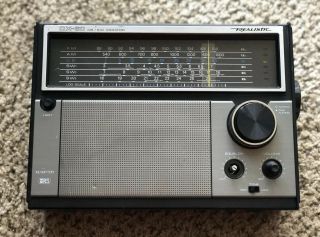 Vintage Realistic Dx - 60 Cb/sw Monitor Am Fm Radio