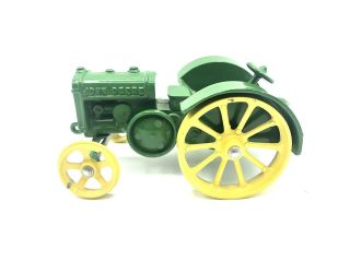 Vintage Cast Iron John Deere Tractor Model D Toy / Collector / Decor 2