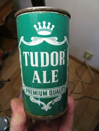 Old Tudor Ale 12 Oz.  Flat Top Beer Can Tudor Brewing Co.  Chicago