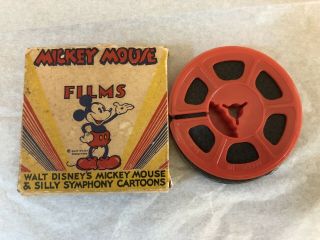 Vintage Mickey Mouse Silly Symphony Cartoons Dog Catcher Mickey 8mm Film 1416 - B