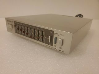 Vintage Sony Seh - 22 Graphic Equalizer -