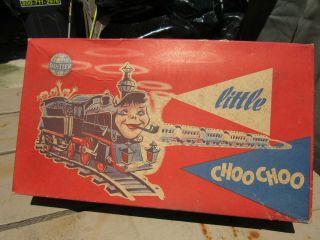 Vintage Western Germany Distler Little Choo Choo Tin Windup Train W/ Box