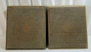 Vintage Argos Wb - 8d Pa Speakers W Intervox 8 " Woofers