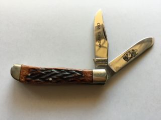 Vintage Parker Cut Co.  Old Trapper 2 Blade Pocket Knife