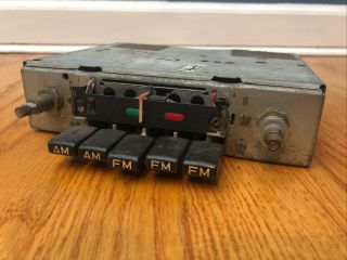 Mercedes Becker Vintage Radio Am - Fm Cassette Shaft Style Parts