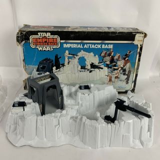Vintage Star Wars The Empire Strikes Back Imperial Attack Base Toy