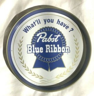 Vintage Pabst Beer Serving Tray.  " What 
