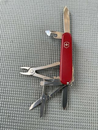 Victorinox Swiss Army Knife - Deluxe Tinker - Red 91mm