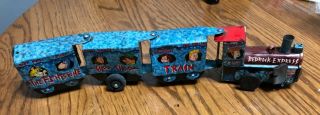 Marx Wind Up Bedrock Express Train The Flintstones Choo Choo Train