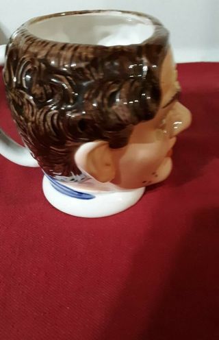 Dick Tracy Movie - Flat Top Ceramic Head Mug - Disney - Applause 2