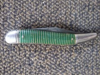 IMPERIAL KNIFE MADE IN USA FISHING FISH SCALER CROWN OLD VINTAGE FOLDING POCKET 3