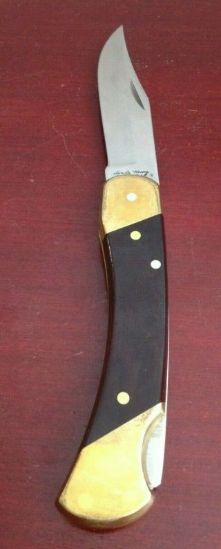 Vintage Uncle Henry Schrade,  Usa Lb7 Pocket Knife.  Made In Usa