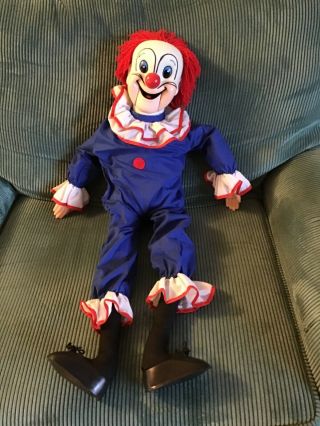 Larry Harmon Bozo The Clown Ventriloquist Dummy Doll 30” Tall