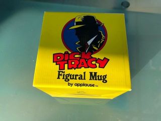 VINTAGE 1990 ' S DISNEY DICK TRACY FIGURAL MUG BY APPLAUSE 2