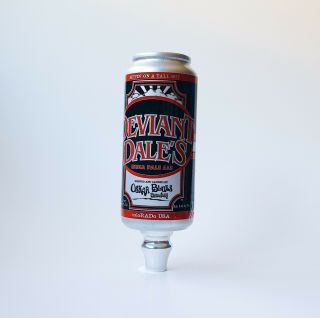 Deviant Dales India Pale Ale Beer Tap Handle Oskar Blues Brewery Colorado