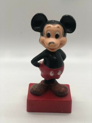 Mickey Mouse Vintage Toy Walt Disney Production Pencil Sharpener