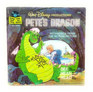 Vintage 1977 Walt Disney’s Read - Along Book Record 369 Pete 