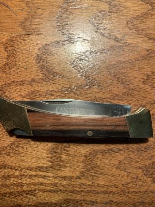 Vintage Panther Jr C.  I.  Hi - Stainless 571 Lock Back 4” Knife