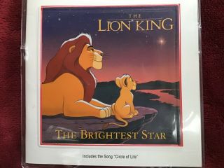 1994 Disney The Lion King Christmas Read - Along 24 - Page Book
