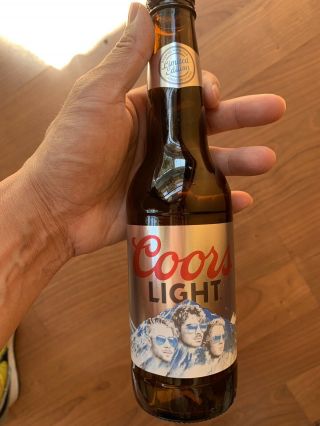 Jonas Brothers Coors Light Bottle Empty