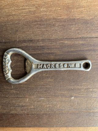 Mackeson / Stout Vintage Cast Iron Bottle Opener Beer