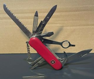 Wenger Delemont Swiss Army Knife Pocket Multi Tool 10 Vintage Missing Handle