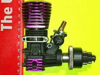 Vintage Rc O.  S.  Max 15cv Nitro Motor / Engine