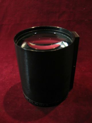 Vintage Buhl Optical Co 10in F2.  7 Efl Projection Lens