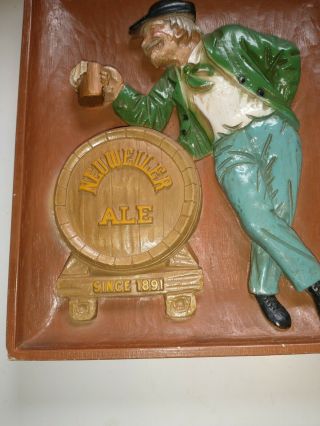 Neuweiler Ale Beer Since 1891 Advertising Chalk Plaque Sign 2