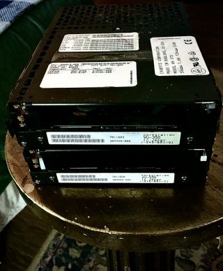 Exabyte Corp—vintage—lot Of 2 Units—— - Hh Cts—8mm— - Scsi Tape Drive— -