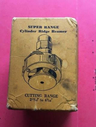 Rm076 Vintage Range Cylinder Ridge Reamer With Box