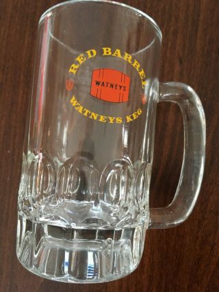 Vintage 1965 Half Pint Watneys Red Barrel Beer Mug